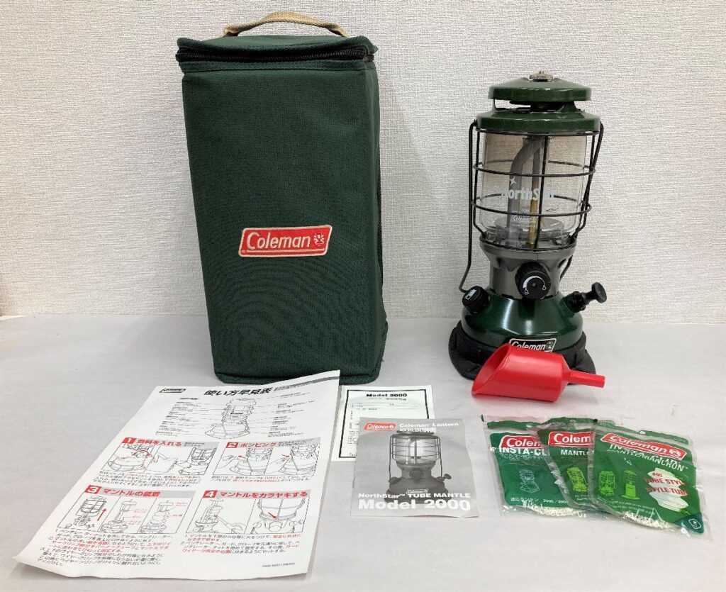 Coleman コールマン ランタン ノーススター 2000 ランタンケース付き