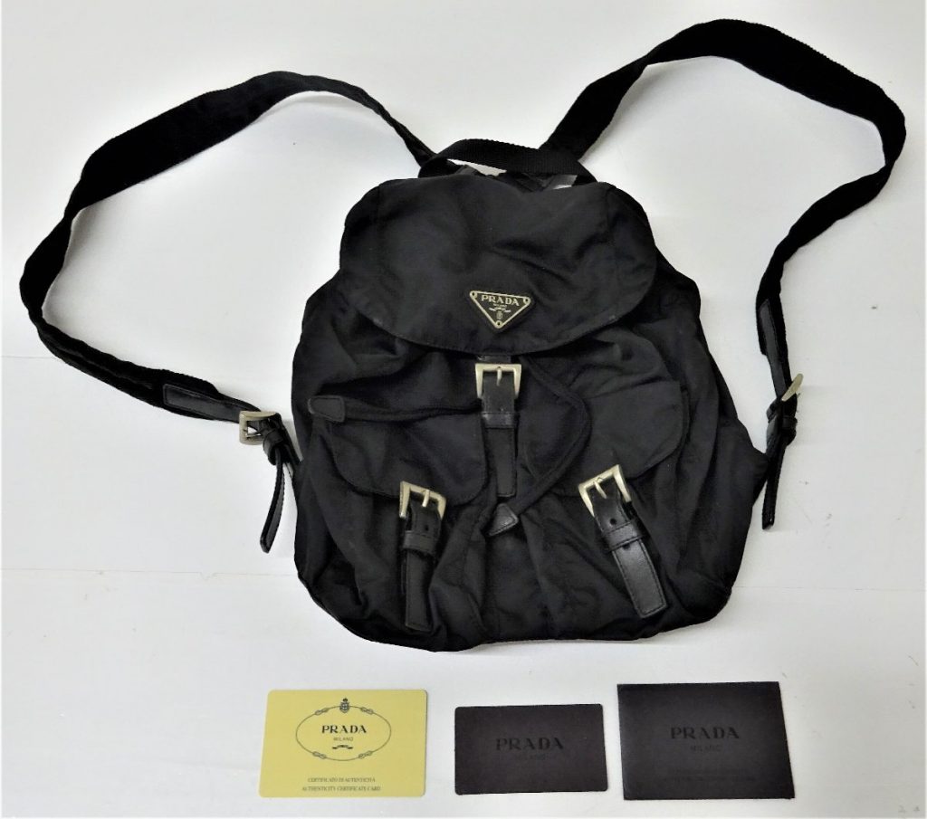 PRADA プラダ リュックサック ナイロン 黒 ブラック リュック