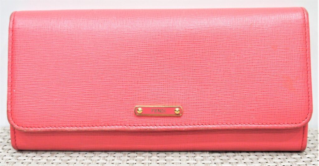 FENDI フェンディ 長財布 CA2789044 ウォレット レザー ピンク