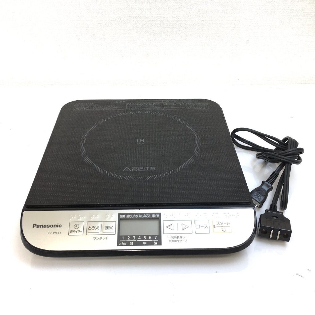 Panasonic IH調理器 KZ-PH33 クッキングヒーター 卓上