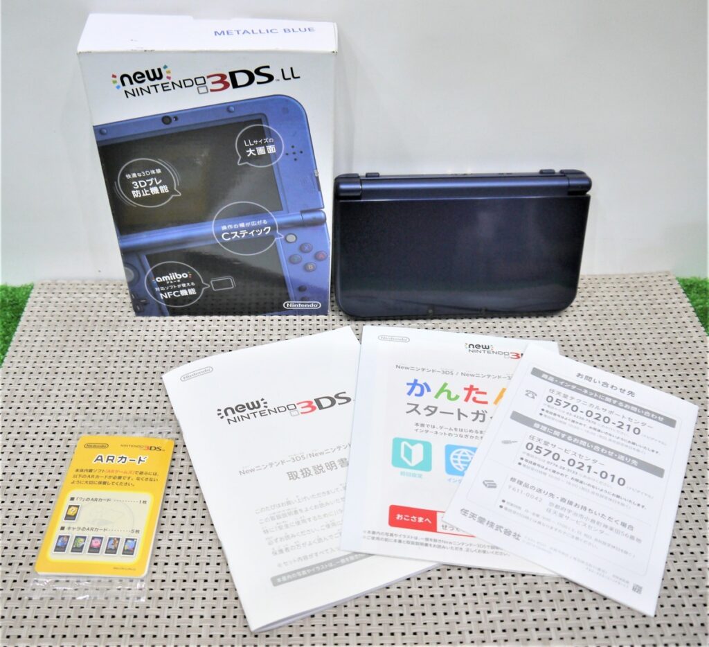 New ニンテンドー3DSLL RED-001 メタリックブルー Nintendo