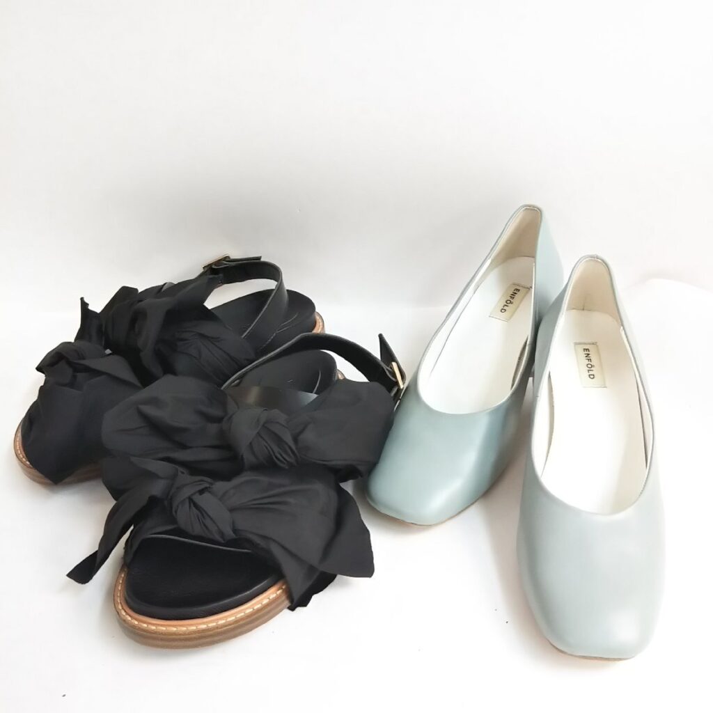 ENFOLD エンフォルド サンダル/パンプスセット サイズ37 靴 ヒール 現状品