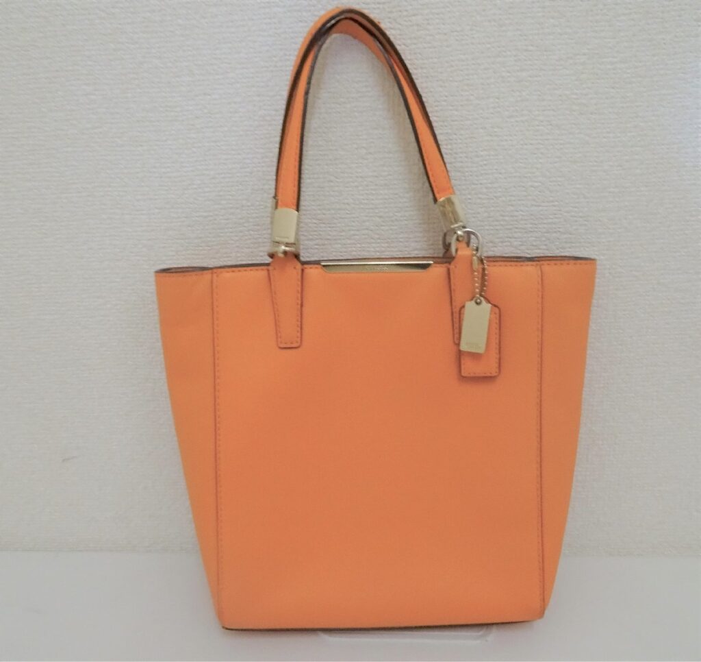 COACH コーチ 29001 レザートートバッグ オレンジ