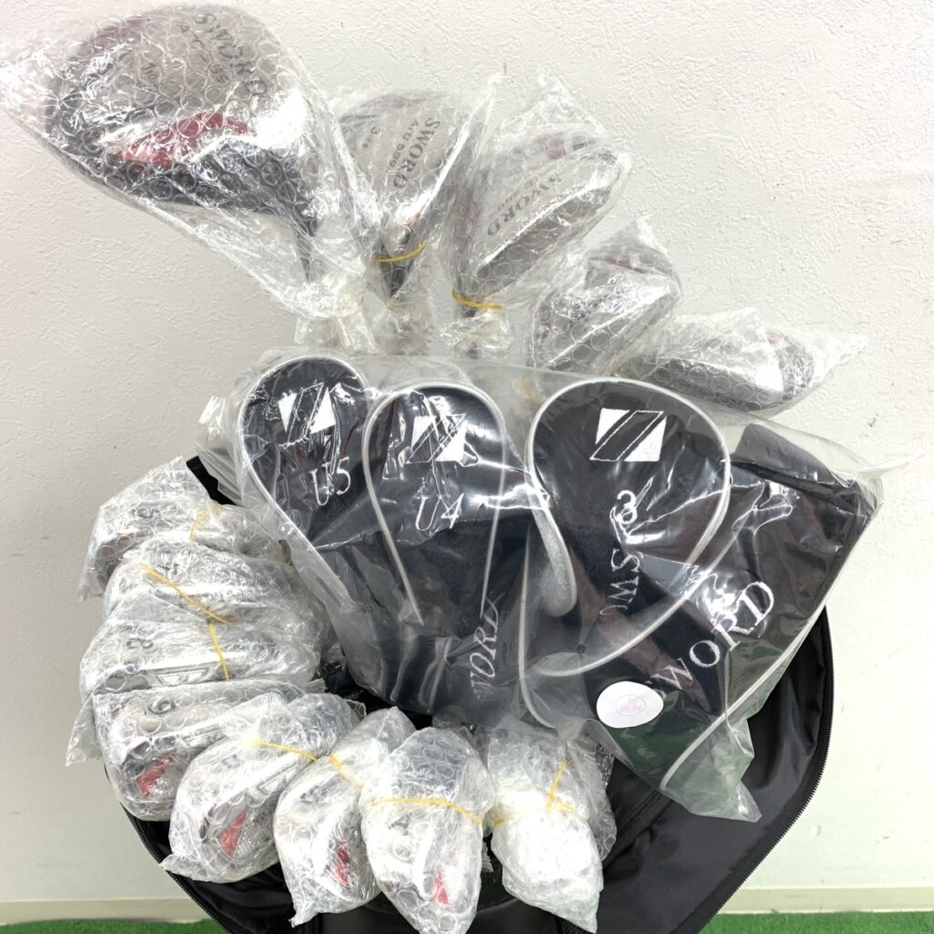 SWORD スウォード カタナゴルフ フルセット 13本 キャディバッグ 男性右利き ATC 589-α Speeder589α FLEX:R 新品