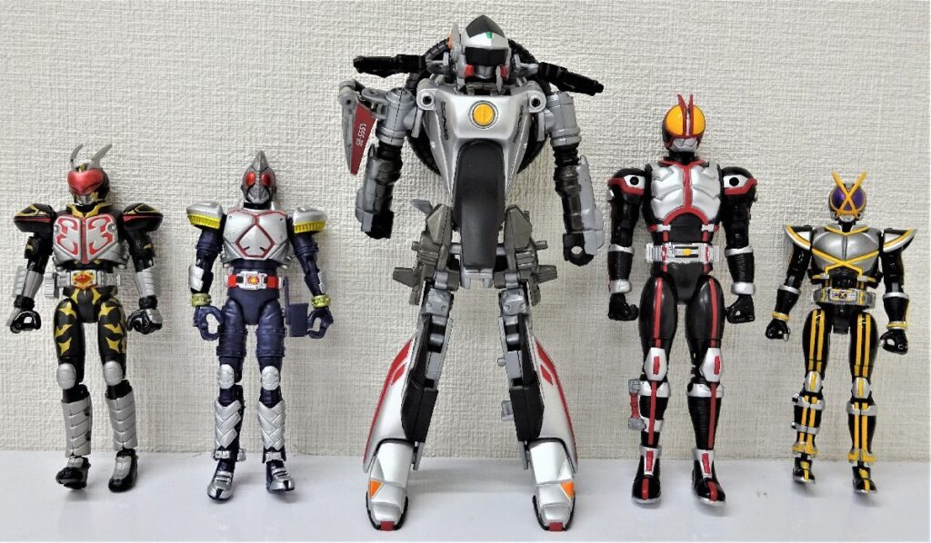 仮面ライダーシリーズ オートバジン&ファイズ他 フィギュア まとめ売り