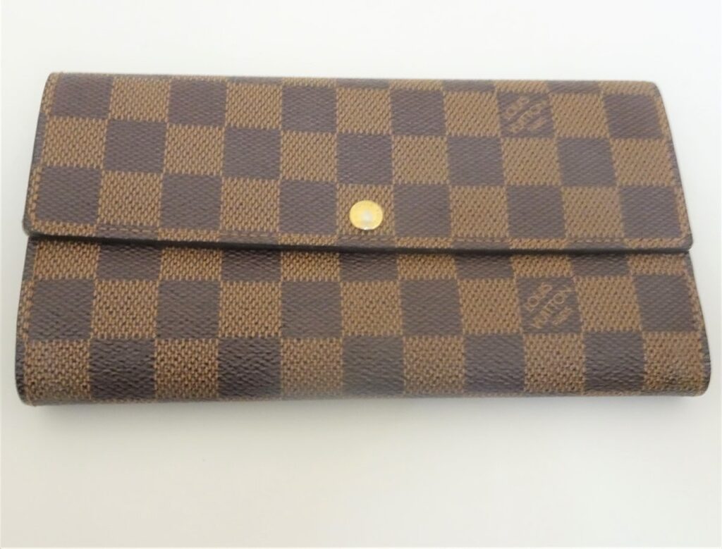 ルイヴィトン ダミエ ポルトフォイユサラ 二つ折り 長財布 ウォレット