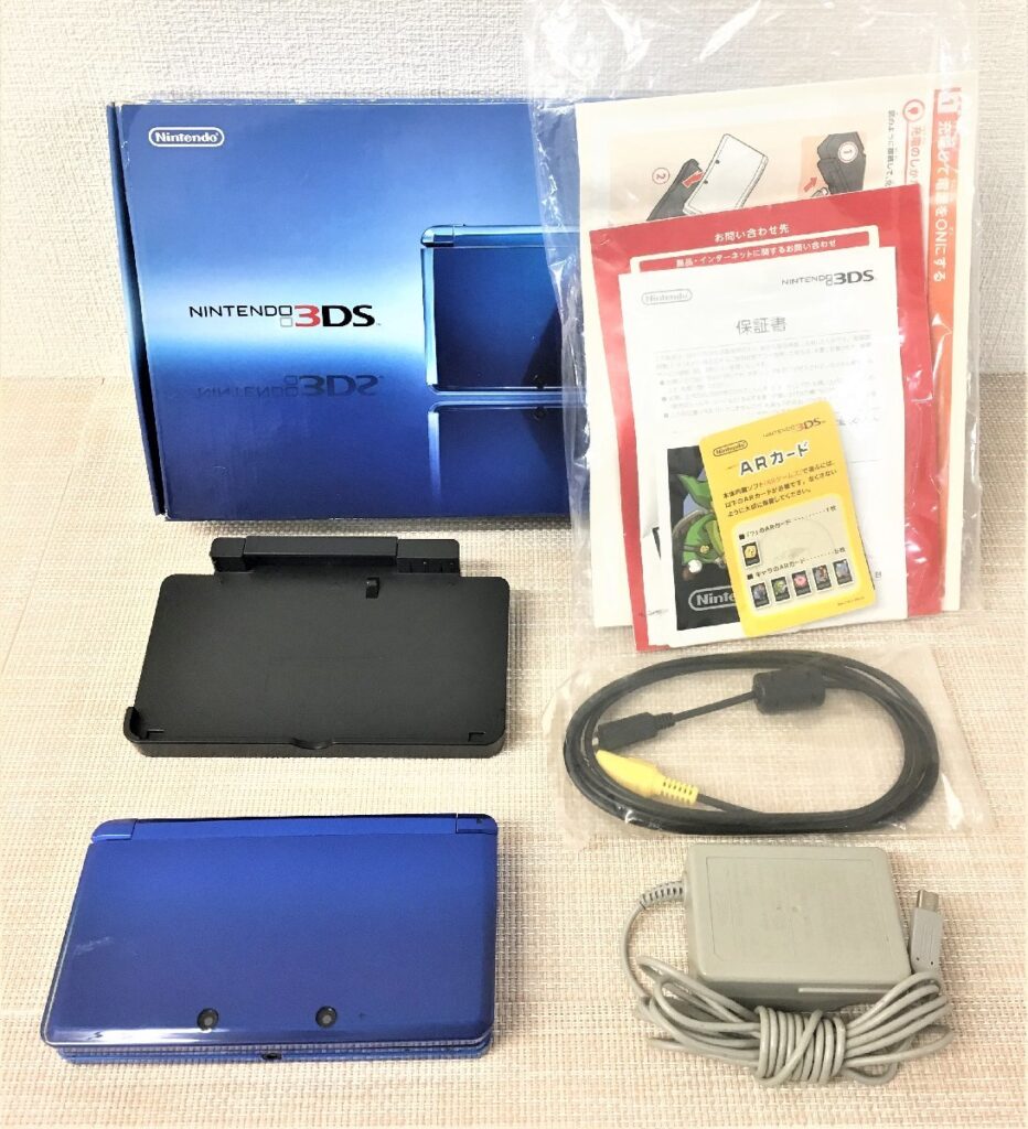 NINTENDO 3DS コバルトブルー CTR-001 初期化済