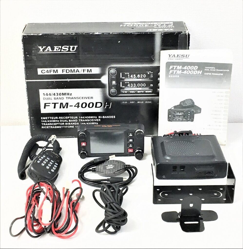 【ジャンク品】YAESU ヤエス FTM-400DH 無線機