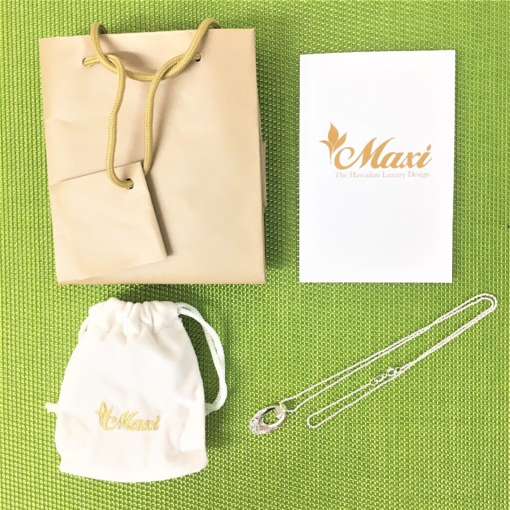 Maxi マキシ ハワイアンジュエリー シルバー 925 ネックレス