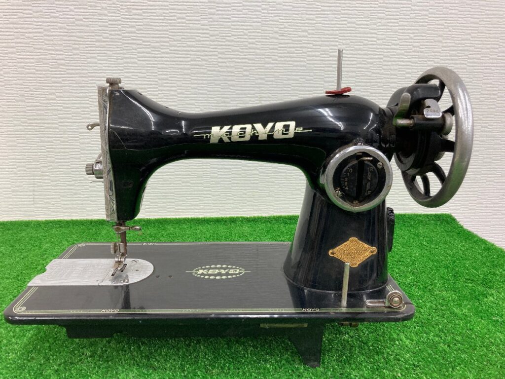 KOYO コーヨー ミシン 黒 昭和レトロ アンティーク