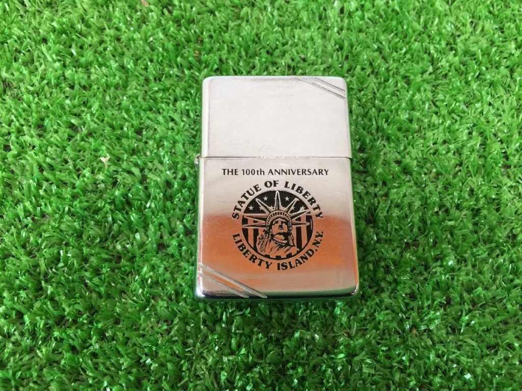 ZIPPO THE 100th ANNIVERSARY / STATUE OF LIBERTY LIBERTY ISLAND,N.Y