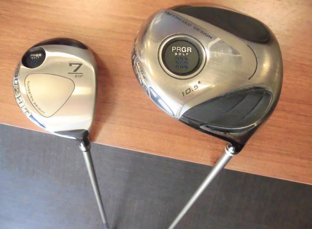 PRGR GN502 ドライバー フェアウェイウッド 2本セット ヘッドカバー付き