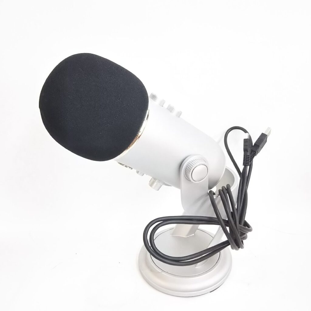 通電OK!! Blue USB マイクロフォン 型番不明 現状品