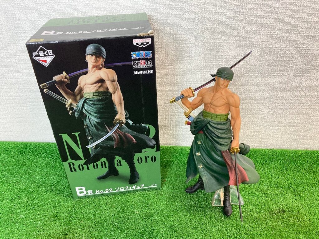 ワンピース　フィギュア　一番くじ　THE BEST EDITION　B賞　ロロノア・ゾロ　箱擦れ　塗装はげ有