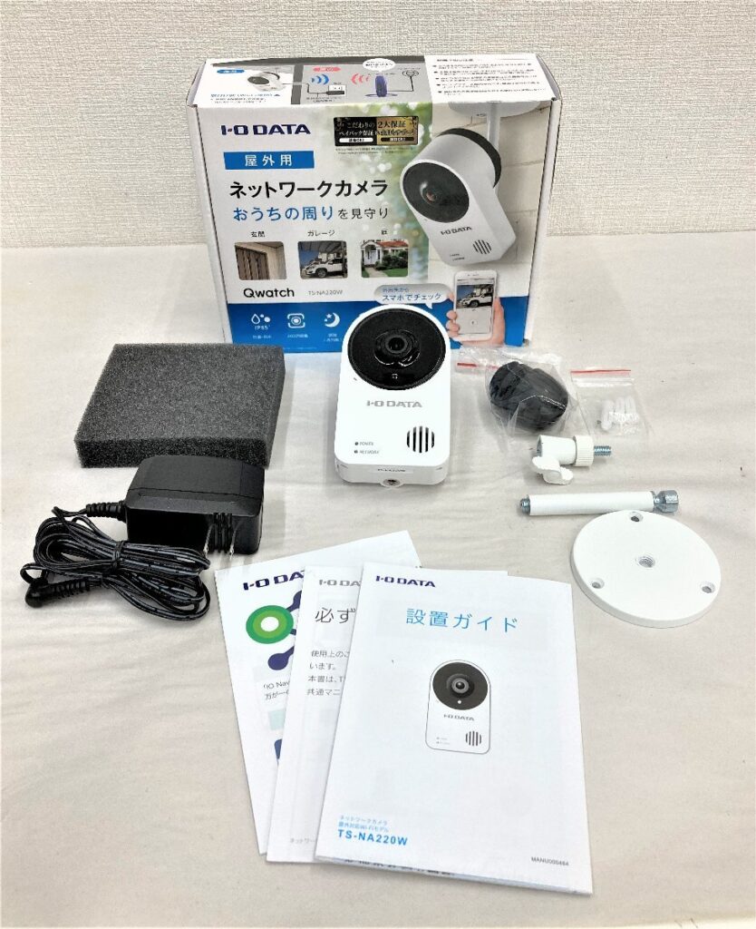 IO DATA 防塵・防水規格 IP65 準拠屋外用 Wi-Fi ネットワークカメラ TS-NA220W
