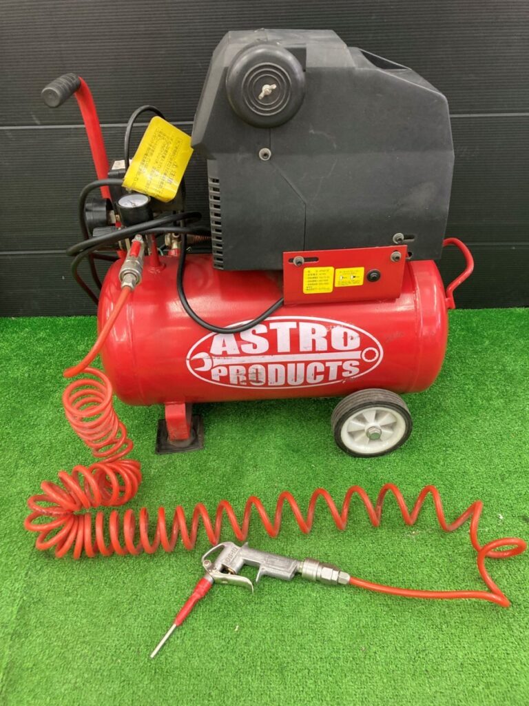 ASTRO AP オイルレス エアコンプレッサー 25L RED アストロプロダクツ