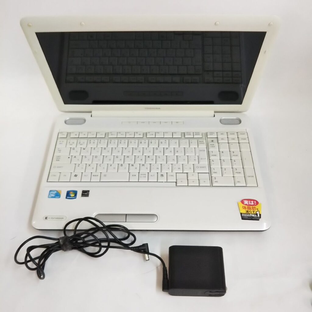 通電OK!! TOSHIBA 東芝 dynabook EX/55KWH Windows10 初期化済み ノートパソコン 現状品