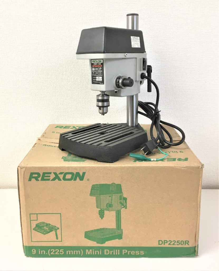東洋アソシエイツ REXON レクソン 小型ボール盤 DP2250R 卓上穴あけ加工 電動工具