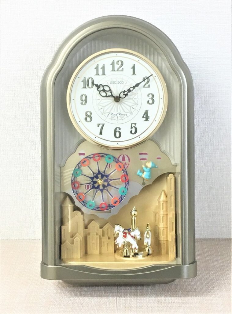 SEIKO RingRing 掛け時計 RH520G 観覧車 メリーゴーランド