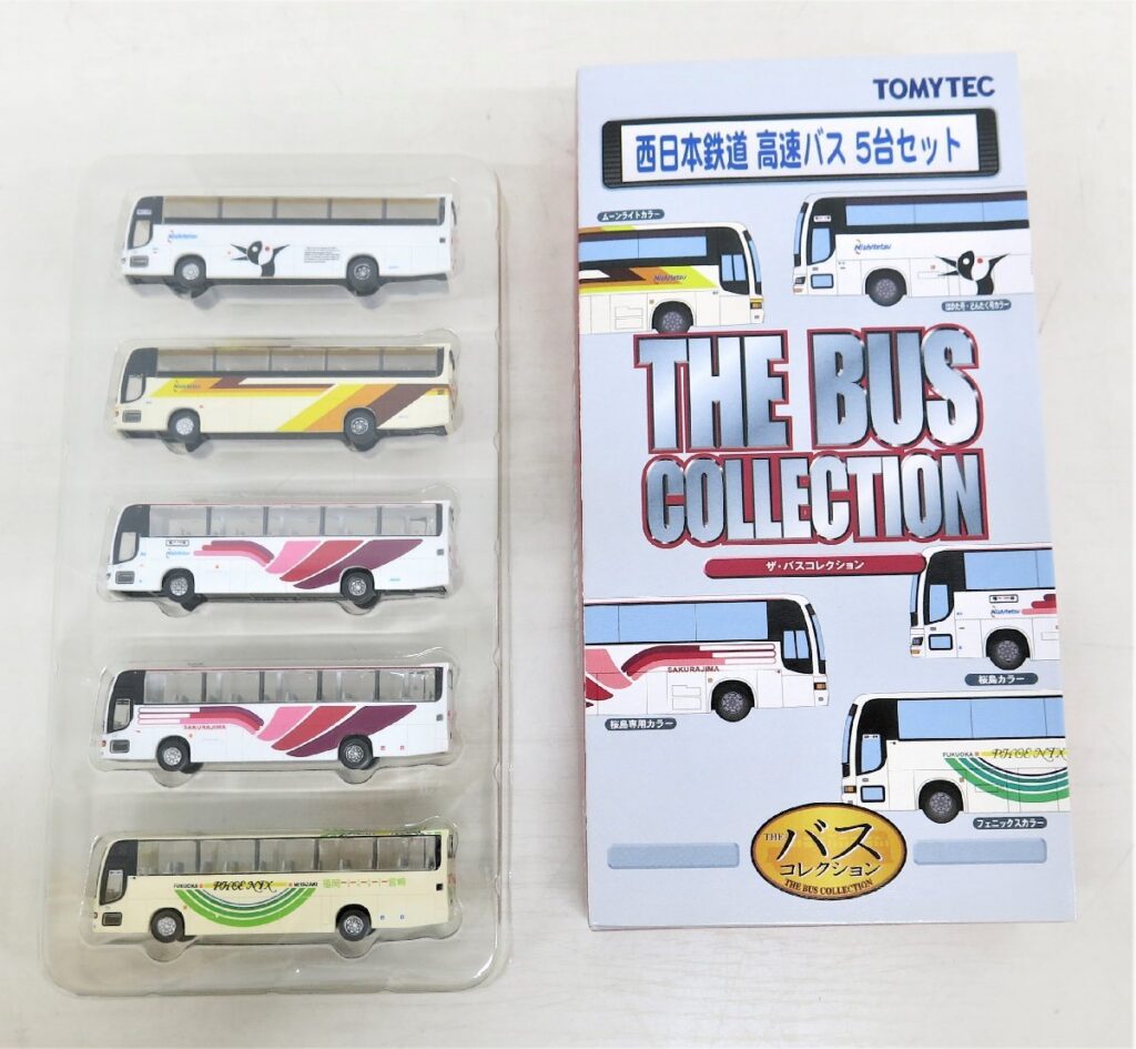 TOMYTEC ザ・バスコレクション 西日本鉄道 高速バス 5台セット 1/150