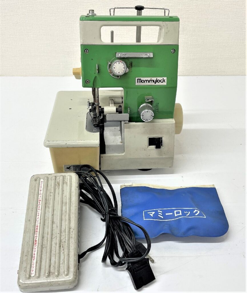 美馬精機 ロックミシン mammylock マミーロック ML-602 2本糸