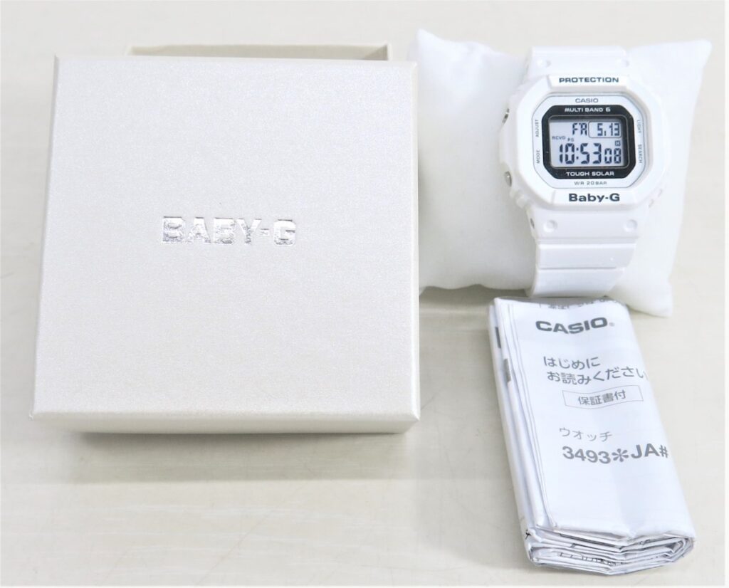 Gショック BABY-G 3493　/ BGD-5000U-7JF CASIO カシオ ホワイト 時計