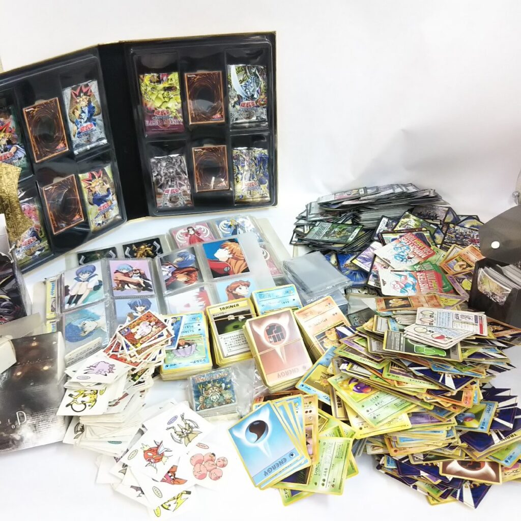 大量 カード/シールいろいろまとめて ポケモン/遊戯王など トレーディングカードゲーム 現状品