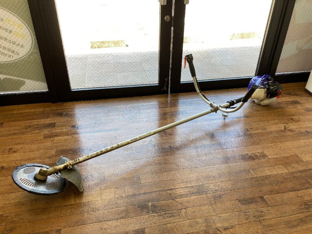 動作未確認　ECHO　エコー　草刈機　EGT220　刈払機　ストラップ欠品　エンジン草刈機　農機具