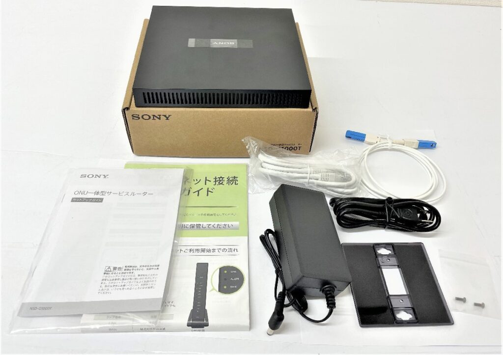 SONY ONU一体型サービスルーター NSD-G1000T