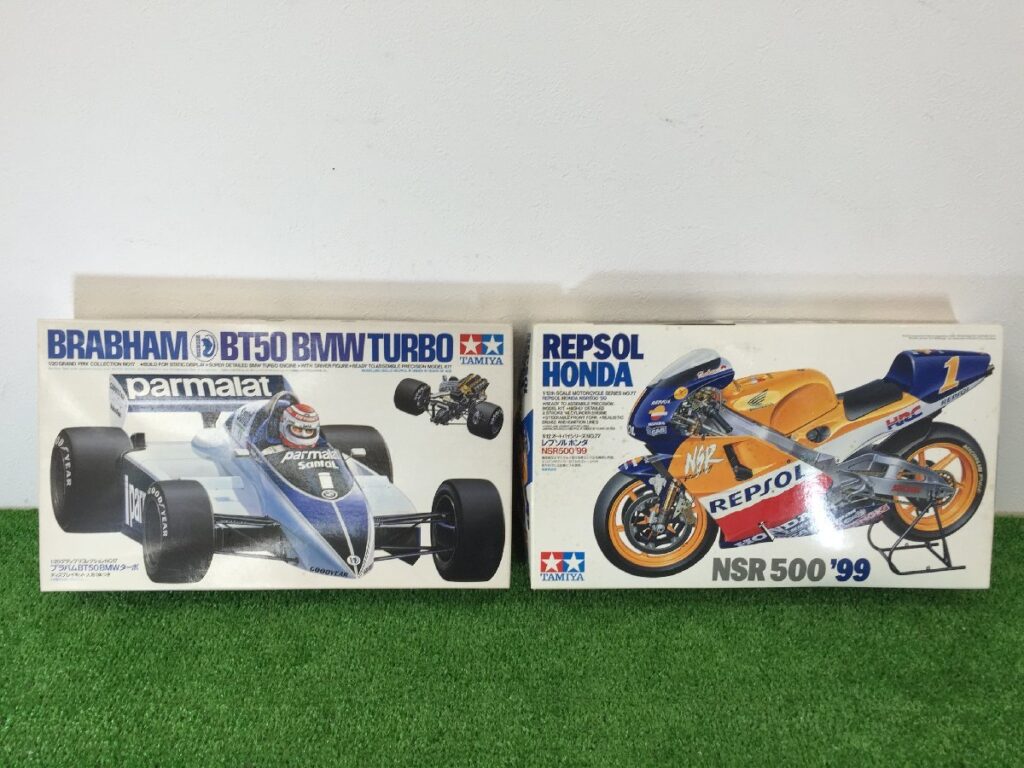 TAMIYA 1/12 レプソル ホンダ NSR500 '99・ブラバムBT50 BMW ターボ