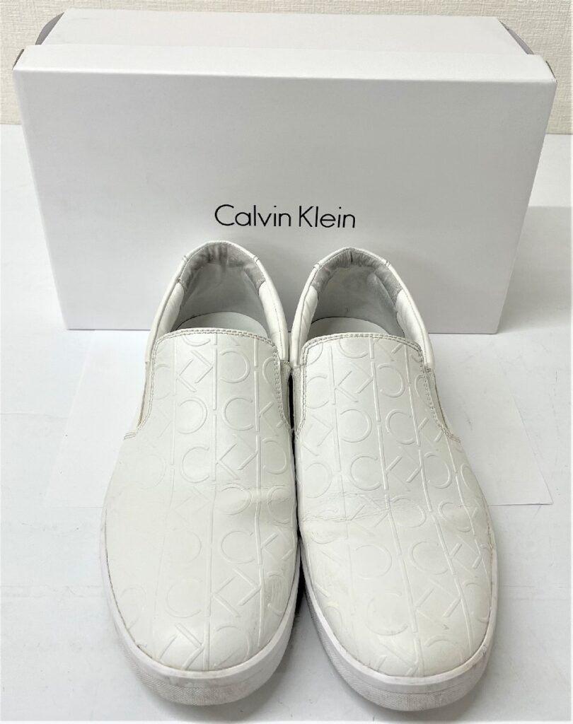 Calvin Klein カルバン・クライン デッキシューズ スリッポン 26.0㎝