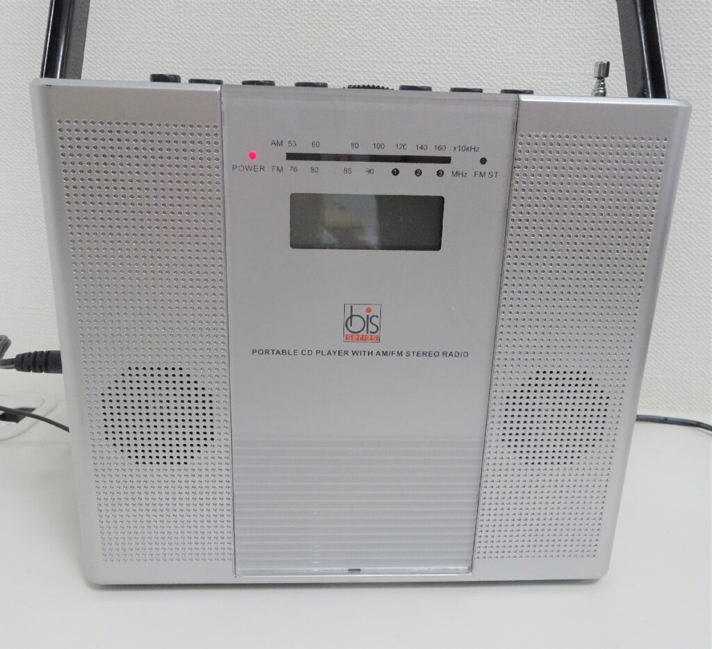 Simbis ポータブル CD ラジオ CD-262-S 通電確認済