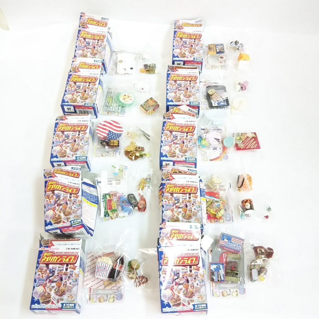 未使用 リーメント 夢の!アメリカンドリーム 10種完 全10種 ミニチュア 食玩