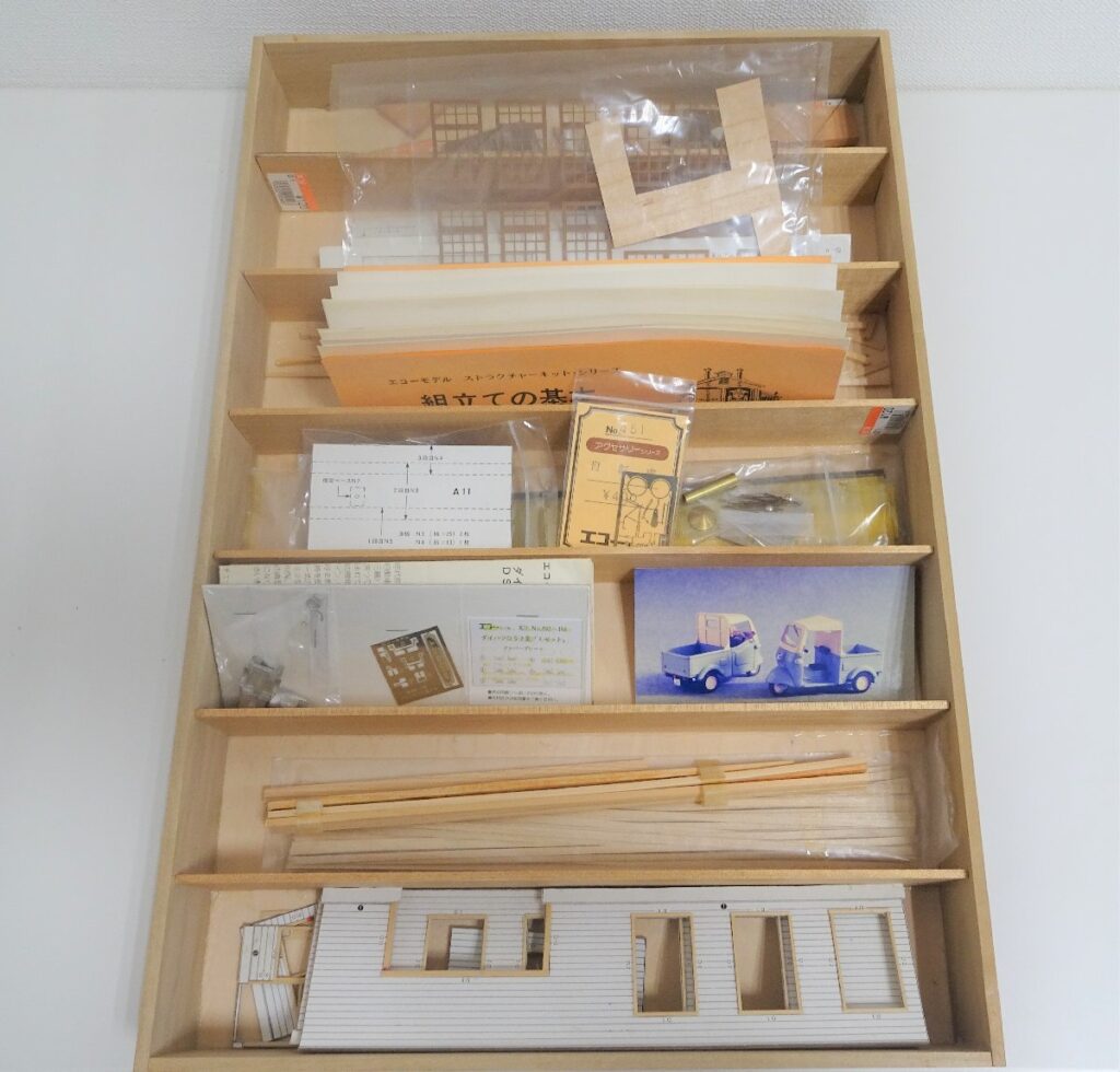 エコーモデル　アクセサリーシリーズ　自転車　ミゼット2　ストラクチャーキット・シリーズ　まとめ