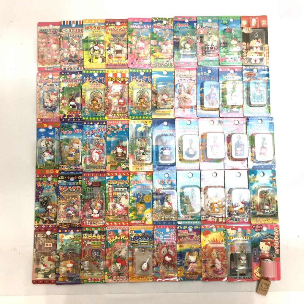 ③ご当地キティ ファスナーマスコット ハローキティ HelloKitty キーホルダー サンリオ　東京　千葉　山梨　栃木など