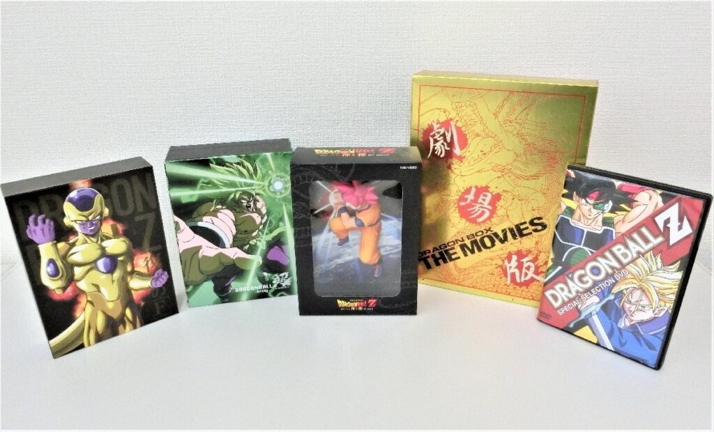 DRAGON BALL 劇場版 DVD-BOX まとめ 神と神 特別限定版 フィギュア