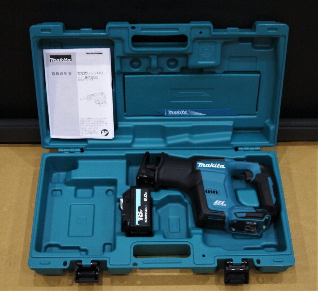 マキタ 充電式レシプロソー JR188DZK （バッテリー充電器別売モデル）