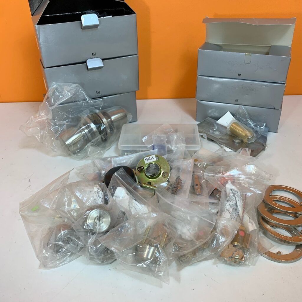 WEST GOAL シリンダー 12点 917 TX 40-39 キー３本付 廃盤品 部品 大量 MIWA まとめて 鍵 カギ 玄関 ゴール ウエスト