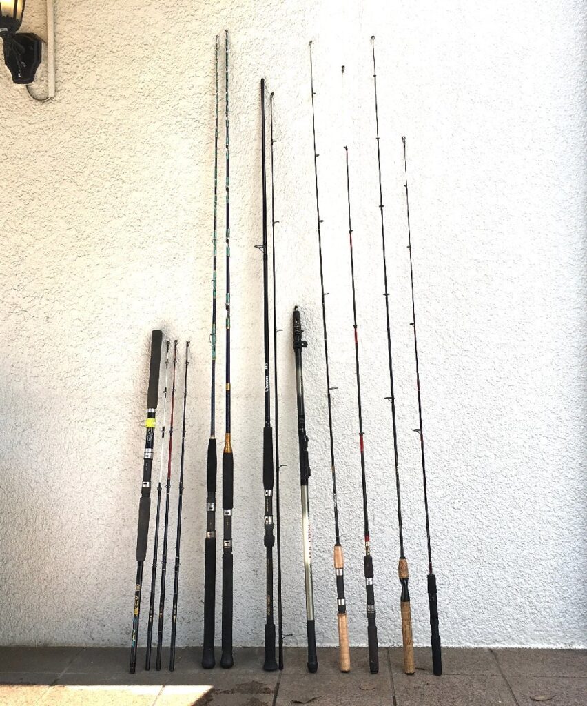Daiwa　monocarbo PHANTOM MC-502-1FS SHIMANO BASS ONE XT 2602-2 Fuji　FS-7　CARBON　FAMILY　SPINなど　釣竿まとめ