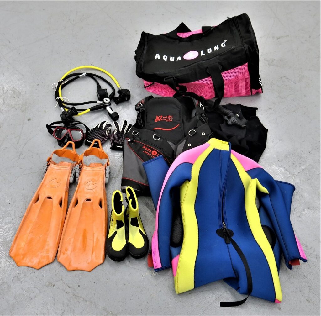 AQUA LUNG アクア ラング ダイビング用品セット