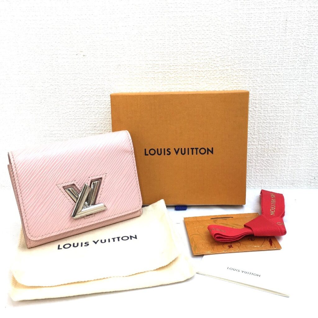 Louis Vuitton エピ ポルトフォイユ ツイスト ローズバレリーヌ 三つ折り財布 ルイヴィトン