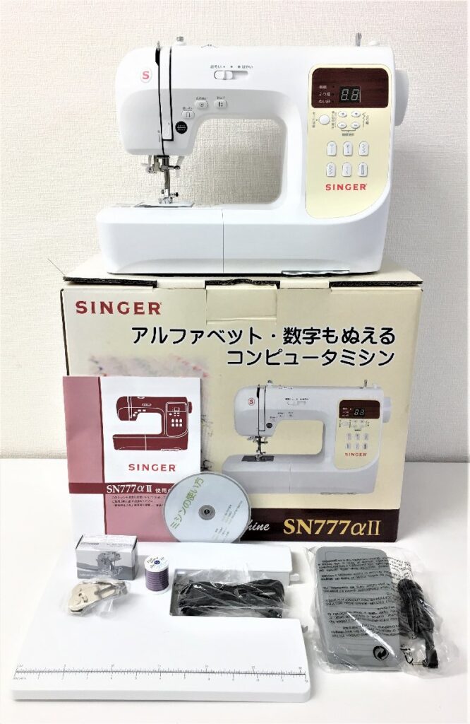 SINGER シンガー コンピューターミシン SN777αⅡ 手工芸 ハンドメイド