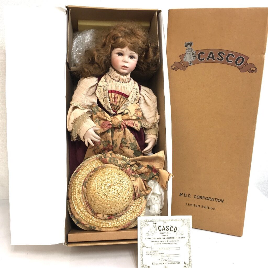 ビスクドール CASCO EDITION 1999 MICHAEL 220/300 M.D.C. CORPORATION Limited Edition アンティークドール