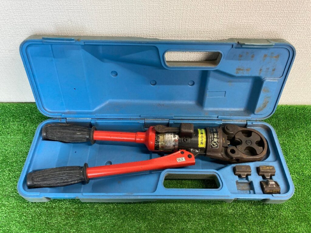 IZUMI　イズミ　泉精器製作所　手動油圧式圧着工具　9H-2　圧着器　屋内配線用　工具　ハンドプレス機