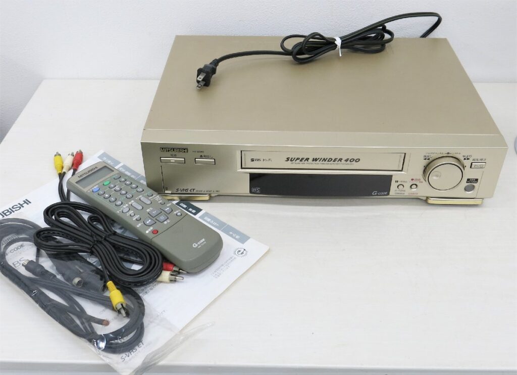 MITSUBISHI 三菱 HV-BS88 S-VHS ET ビデオデッキ