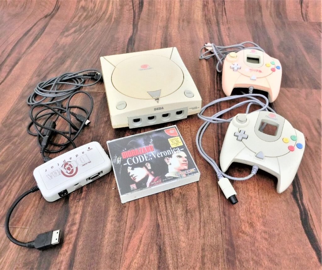 SEGA ドリームキャスト HKT-3000 コントローラー2本 動作未確認