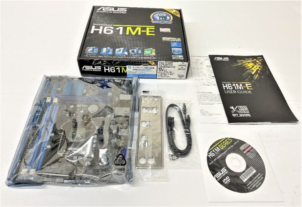 ASUS マザーボード H61M-E LGA1155 Intel H61 DDR3
