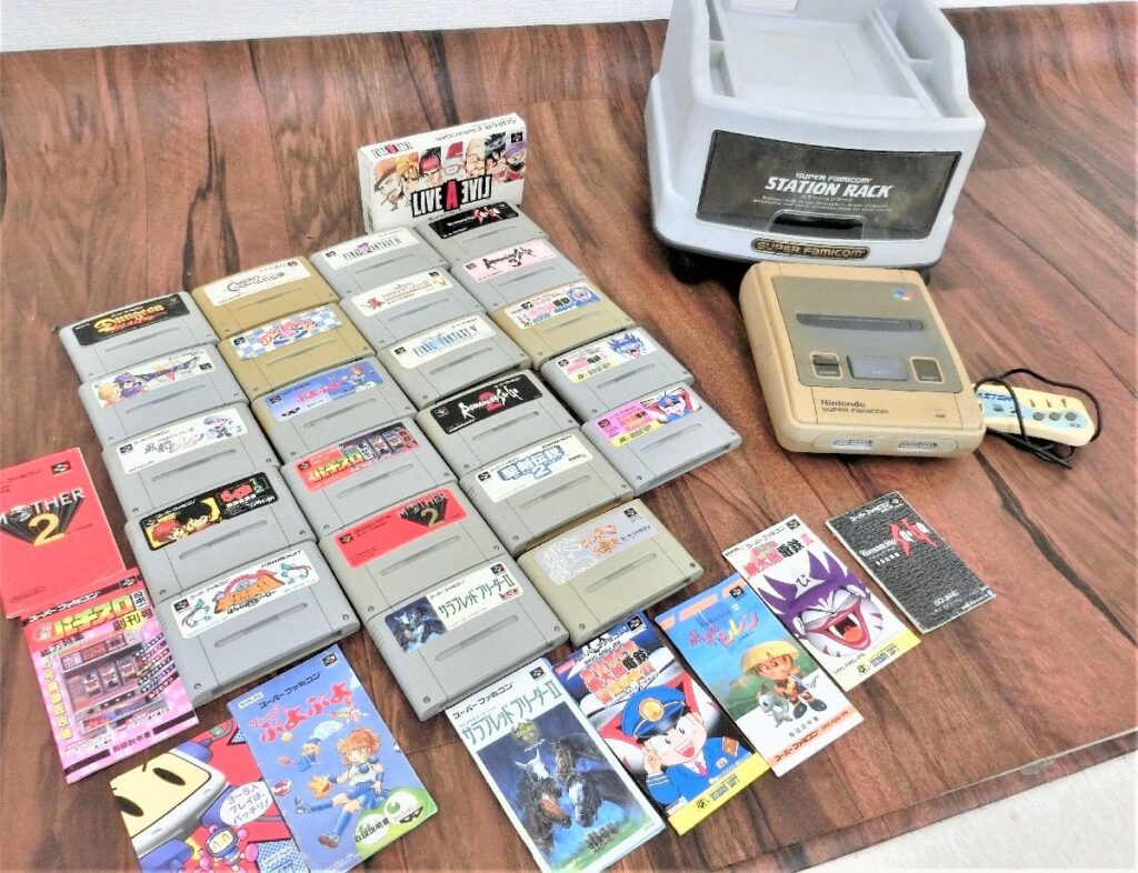任天堂 ニンテンドー スーパーファミコン 本体 ソフトまとめ 動作未確認