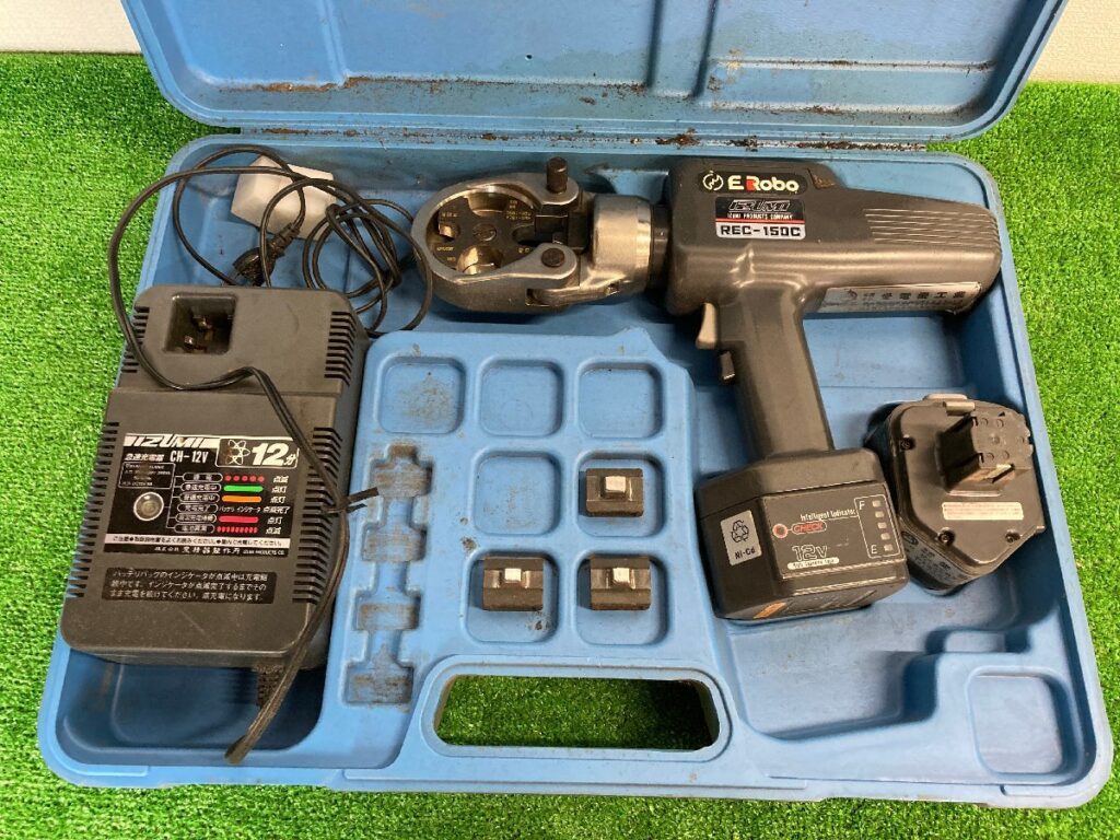 ジャンク品　IZUMI　イズミ　泉精器製作所　電動油圧式工具　REC-150C　充電式　電動工具