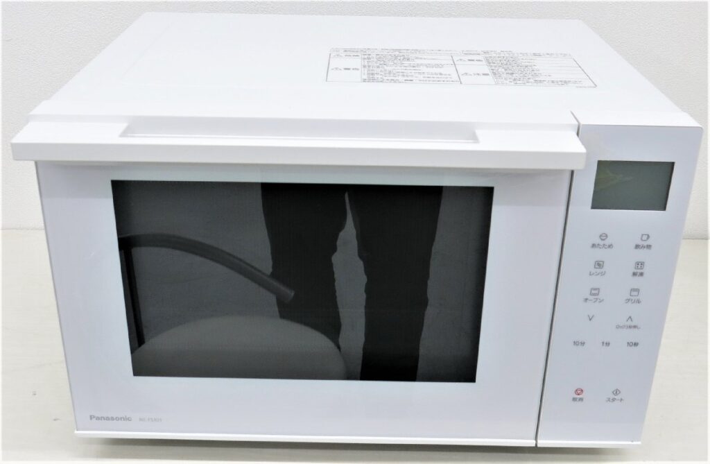Panasonic オーブンレンジ NE-FS301-W 2022年製 ホワイト 庫内容量23L 美品
